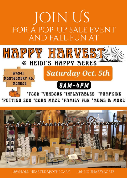 Oct. 5th Event: Heidi's Happy Harvest Fest Craft Fair