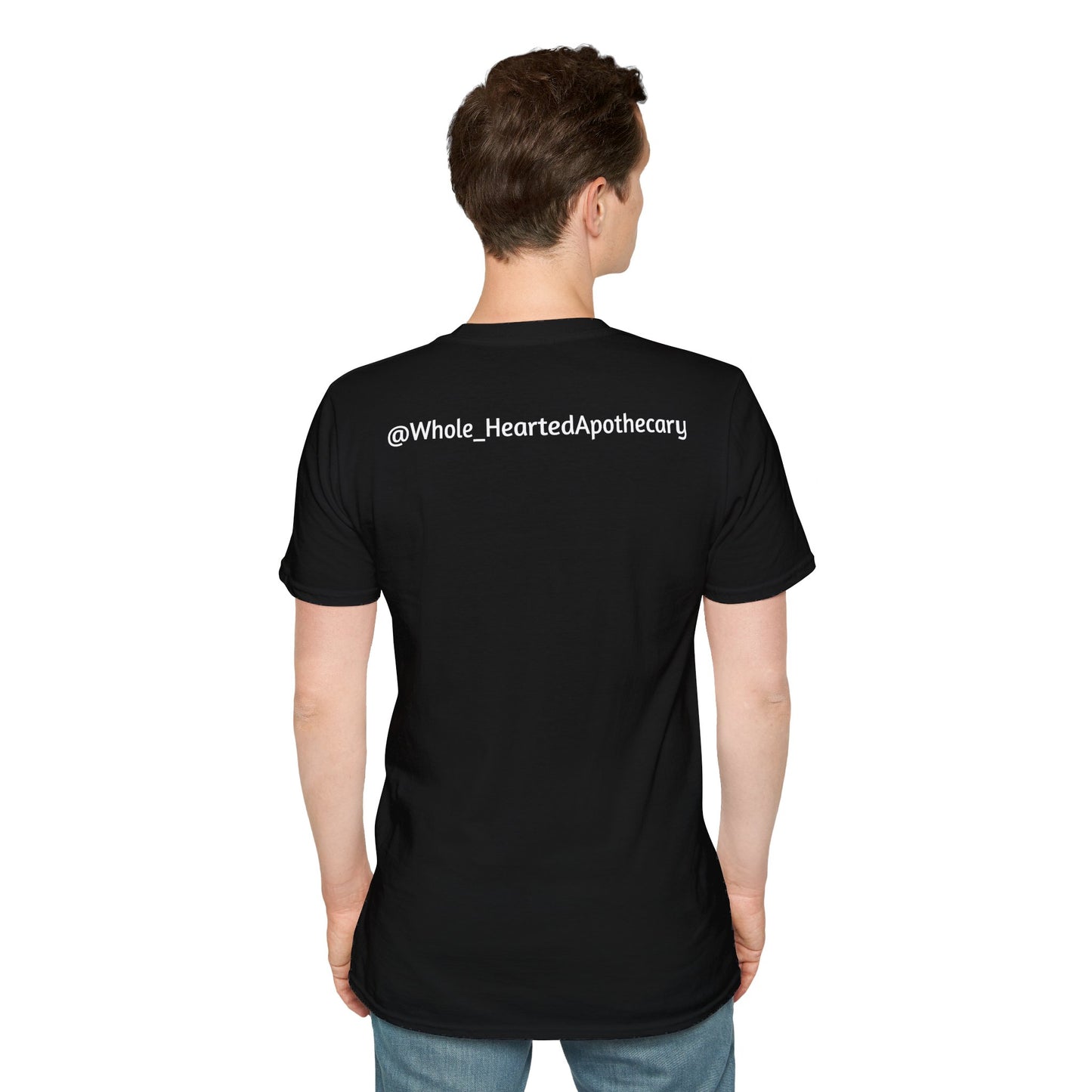 Whole-Hearted Apothecary Colorful Logo Unisex Softstyle T-Shirt