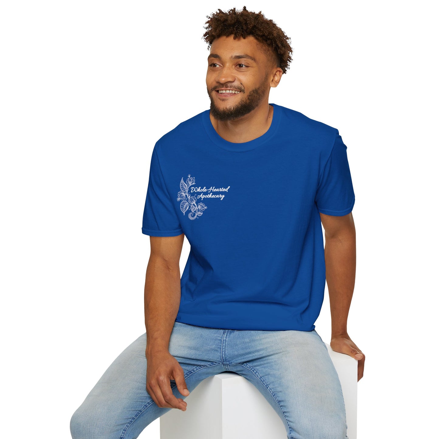 Whole-Hearted Apothecary Colorful Logo Unisex Softstyle T-Shirt