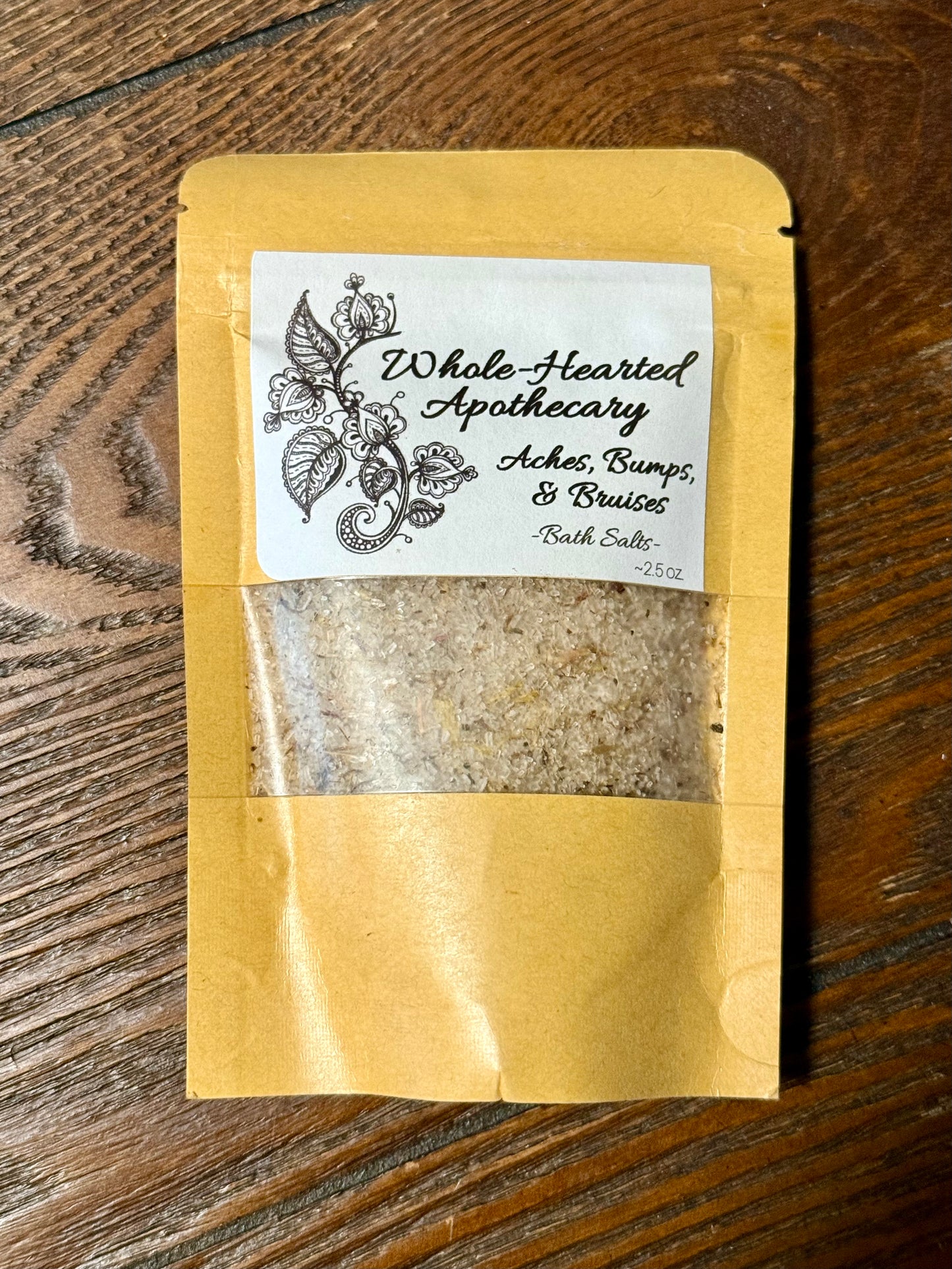 Aches, Bumps, & Bruises Bath Salts - Clearance