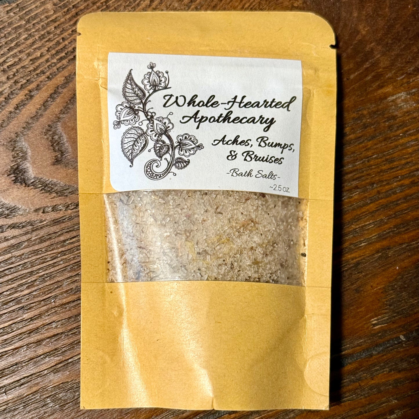 Aches, Bumps, & Bruises Bath Salts - Clearance