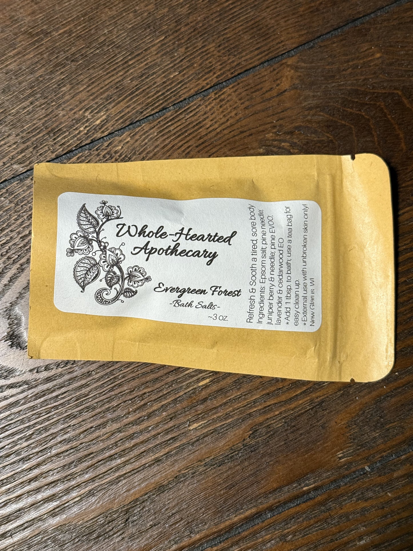 Evergreen Forest Bath Salts - Clearance