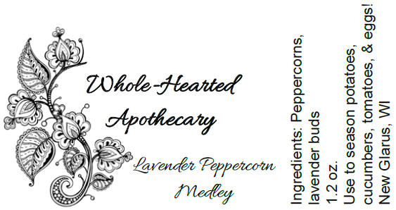 Lavender Peppercorn Medley Seasoning - Clearance