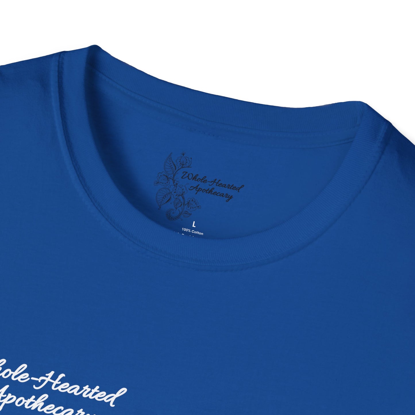 Whole-Hearted Apothecary Colorful Logo Unisex Softstyle T-Shirt