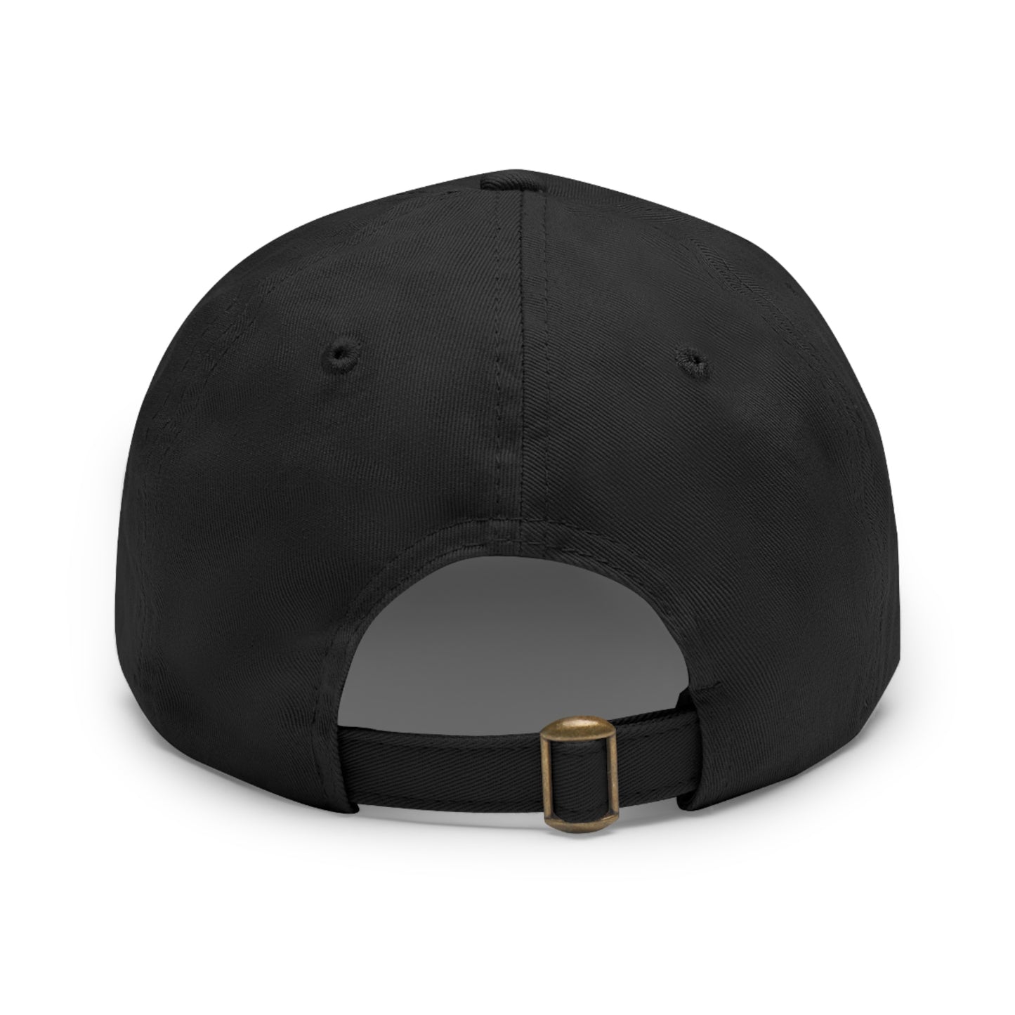 Whole-Hearted Apothecary Dad Hat with Faux Leather Patch (Rectangle)