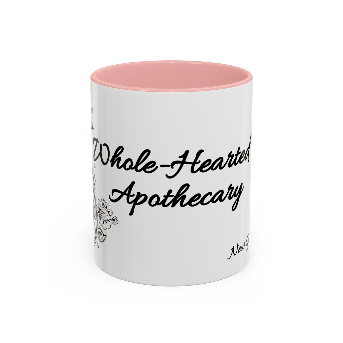 Whole-Hearted Apothecary Color Accent Coffee Mug (11, 15oz)