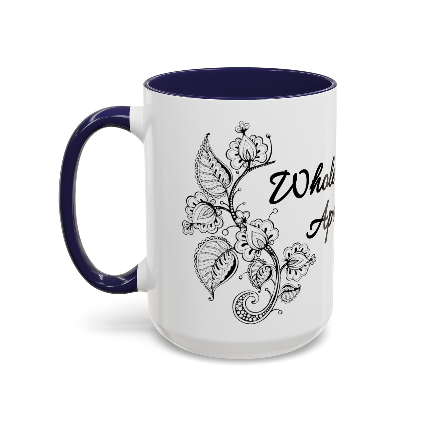 Whole-Hearted Apothecary Color Accent Coffee Mug (11, 15oz)