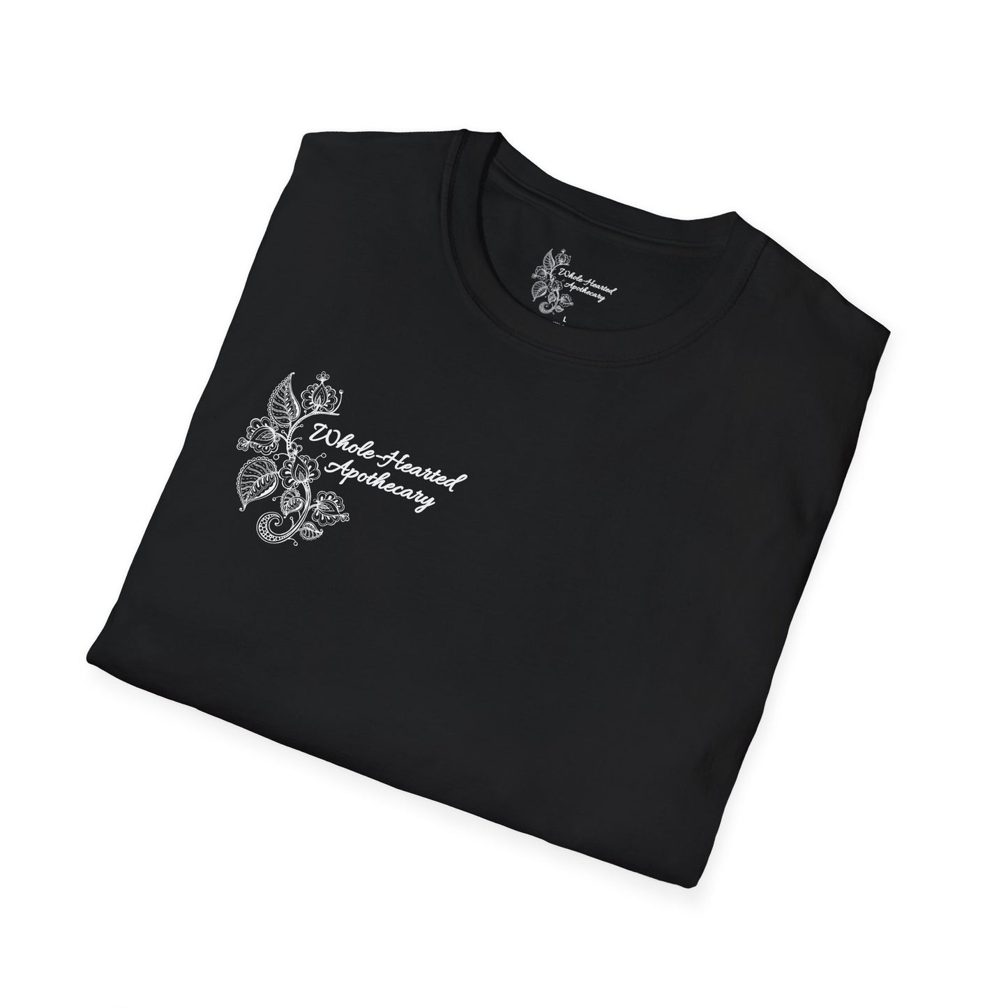 Whole-Hearted Apothecary Colorful Logo Unisex Softstyle T-Shirt
