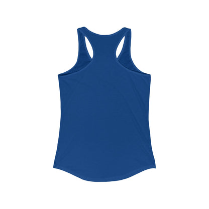 Women's Ideal Racerback Tank, Whole-Hearted Apothecary Logo