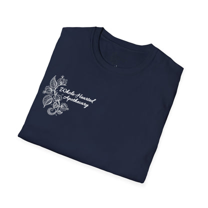 Whole-Hearted Apothecary Colorful Logo Unisex Softstyle T-Shirt