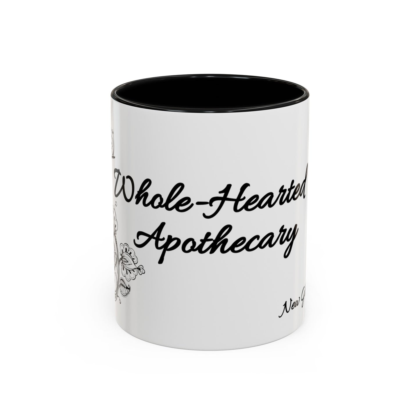 Whole-Hearted Apothecary Color Accent Coffee Mug (11, 15oz)