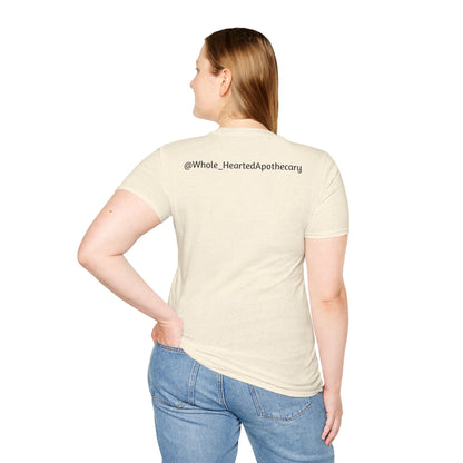 Whole-Hearted Apothecary Colorful Logo Unisex Softstyle T-Shirt