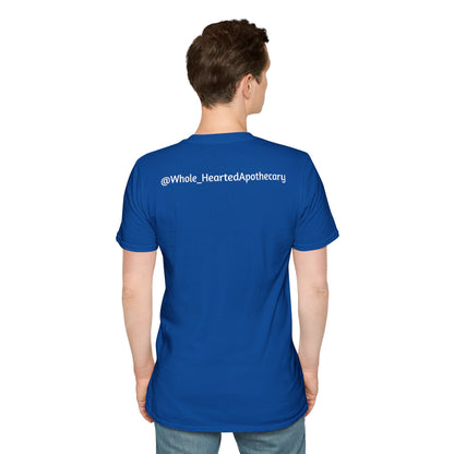 Whole-Hearted Apothecary Colorful Logo Unisex Softstyle T-Shirt