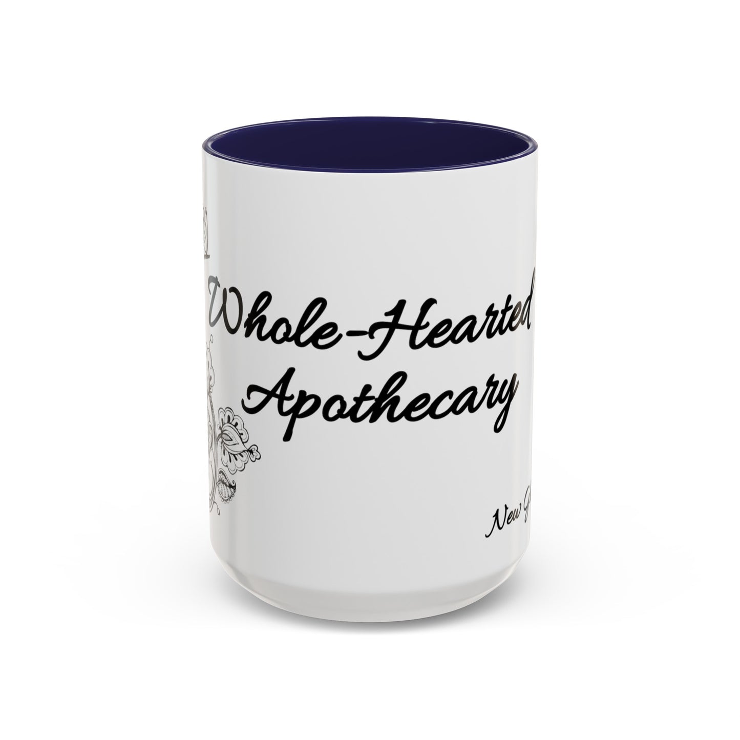 Whole-Hearted Apothecary Color Accent Coffee Mug (11, 15oz)