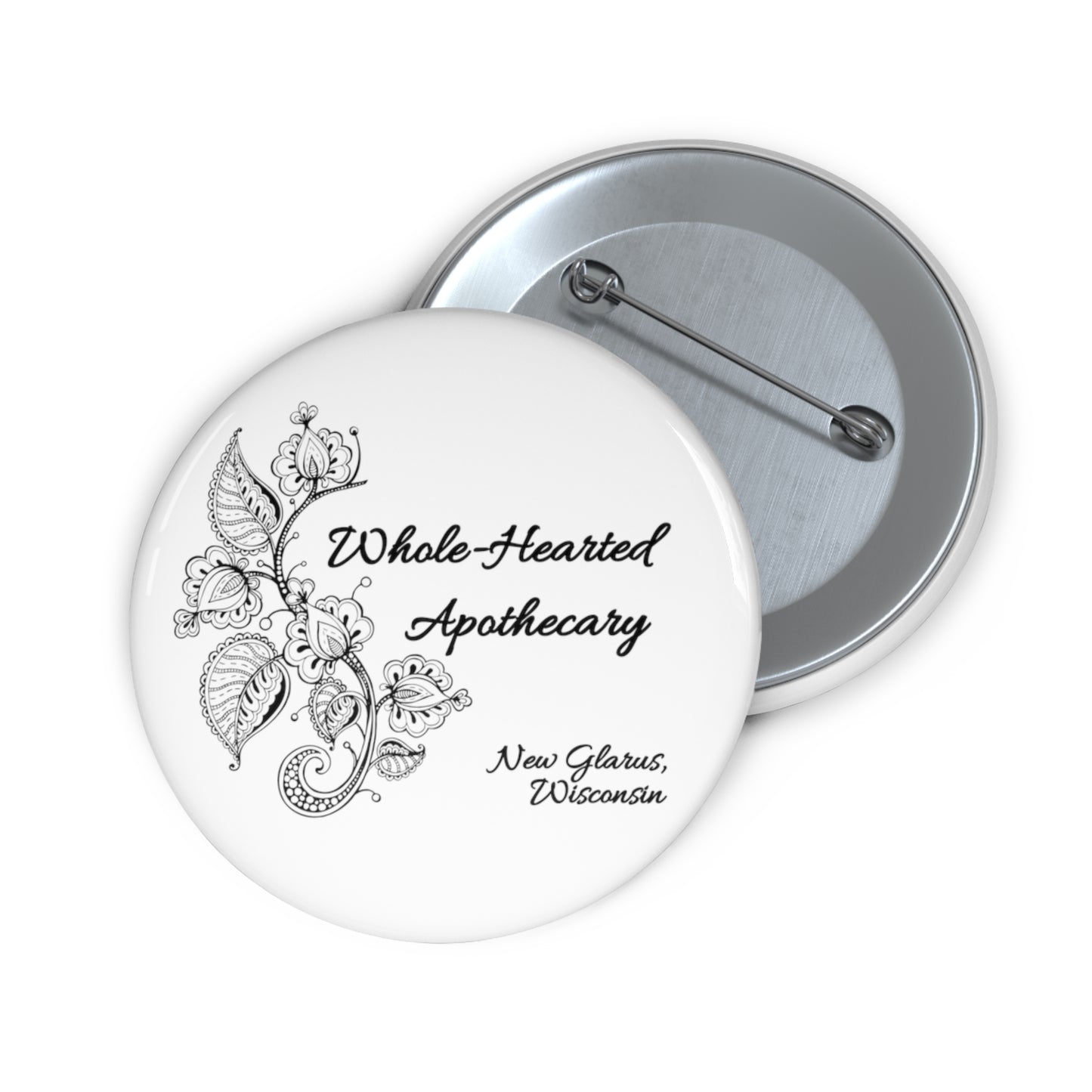 Whole-Hearted Apothecary Fan Badge Pin Button