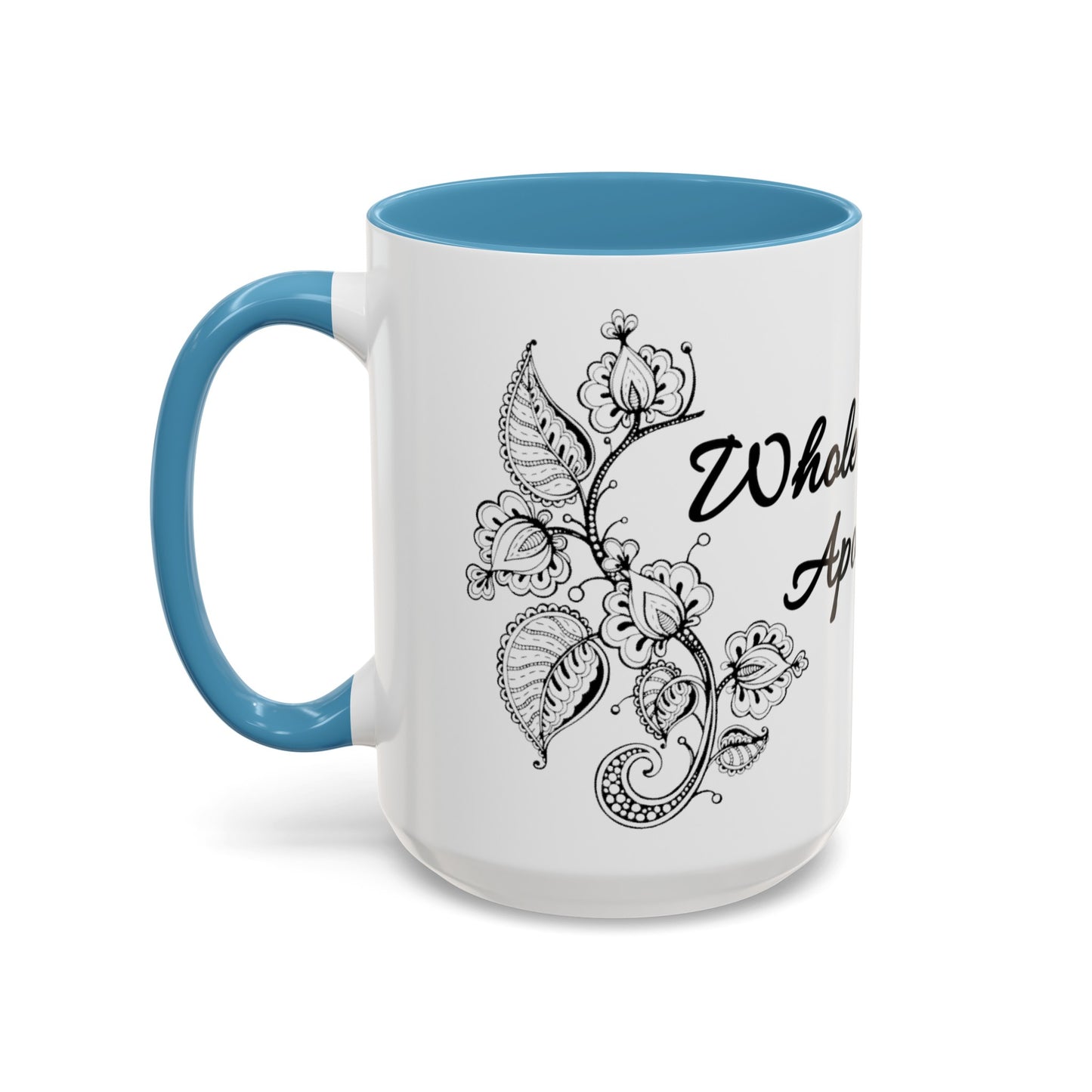 Whole-Hearted Apothecary Color Accent Coffee Mug (11, 15oz)