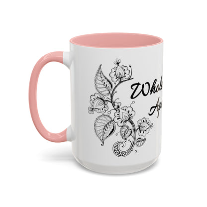 Whole-Hearted Apothecary Color Accent Coffee Mug (11, 15oz)