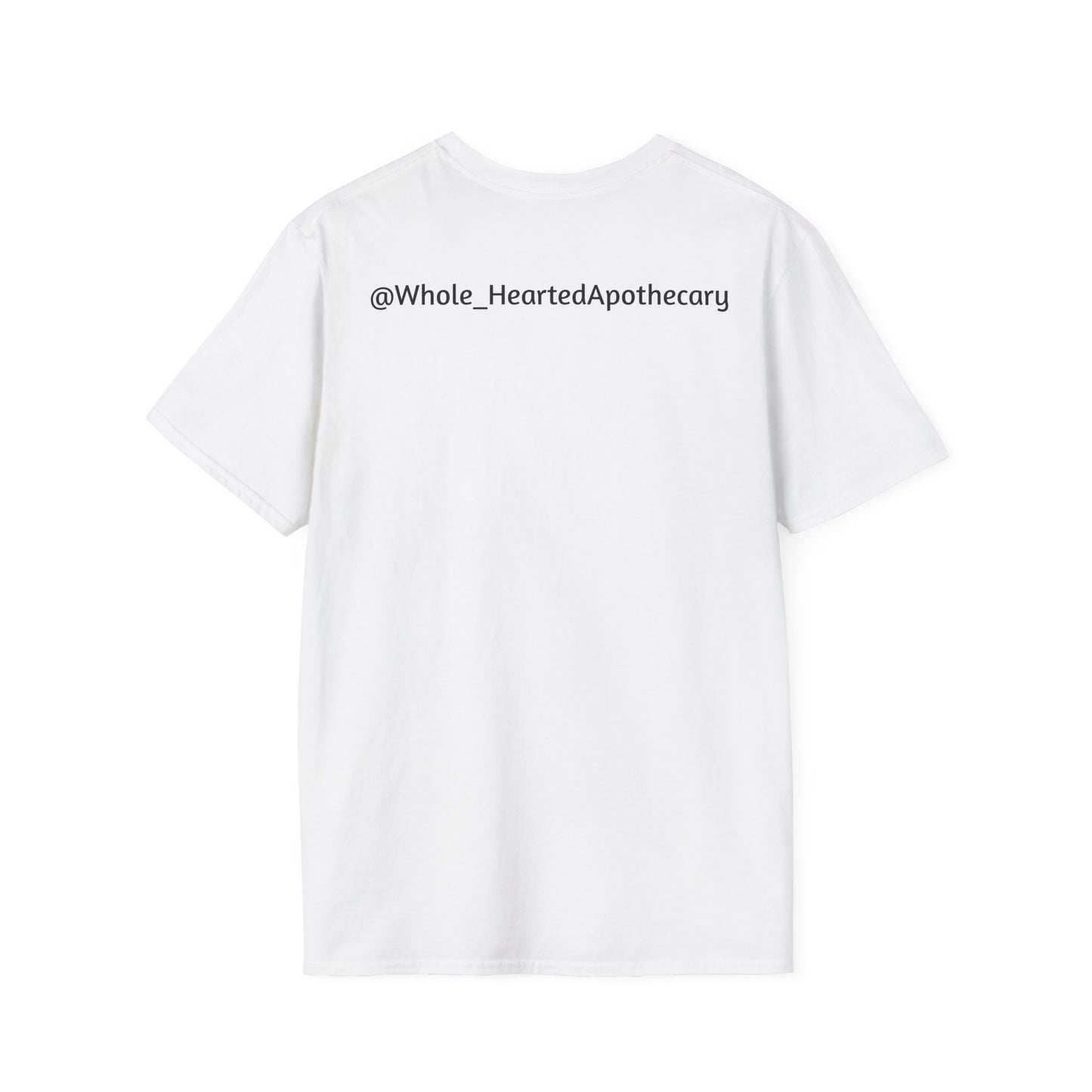 Whole-Hearted Apothecary Colorful Logo Unisex Softstyle T-Shirt