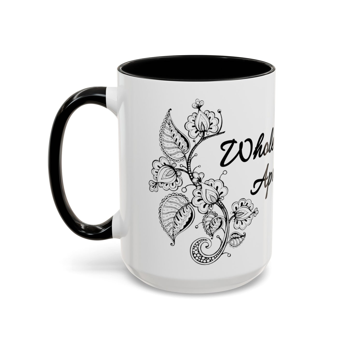 Whole-Hearted Apothecary Color Accent Coffee Mug (11, 15oz)