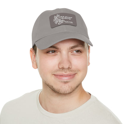 Whole-Hearted Apothecary Dad Hat with Faux Leather Patch (Rectangle)