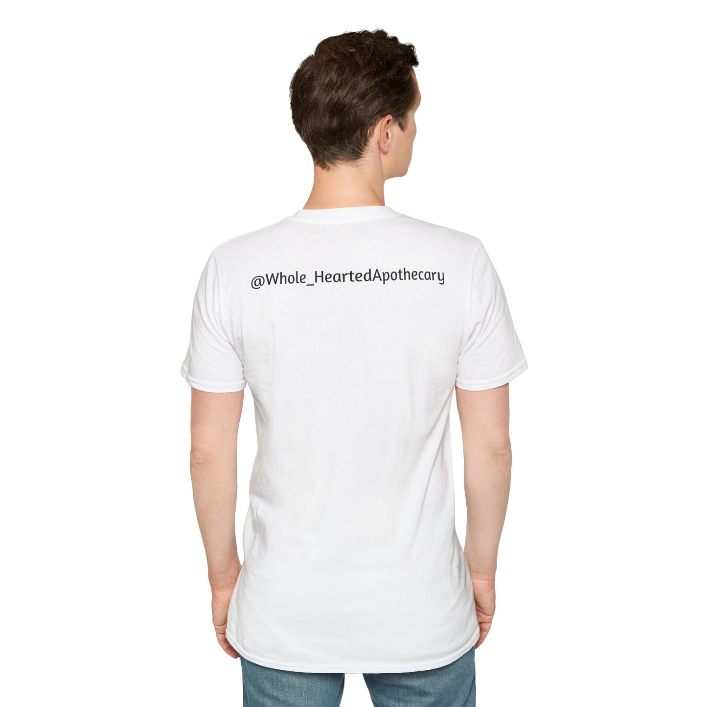 Whole-Hearted Apothecary Colorful Logo Unisex Softstyle T-Shirt