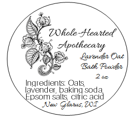 Lavender Oat Bath Powder