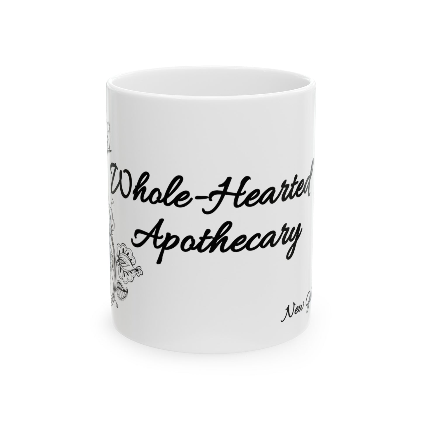 Whole-Hearted Apothecary Ceramic Mug, (11oz, 15oz)