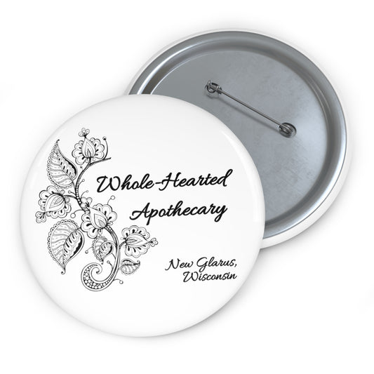 Whole-Hearted Apothecary Fan Badge Pin Button