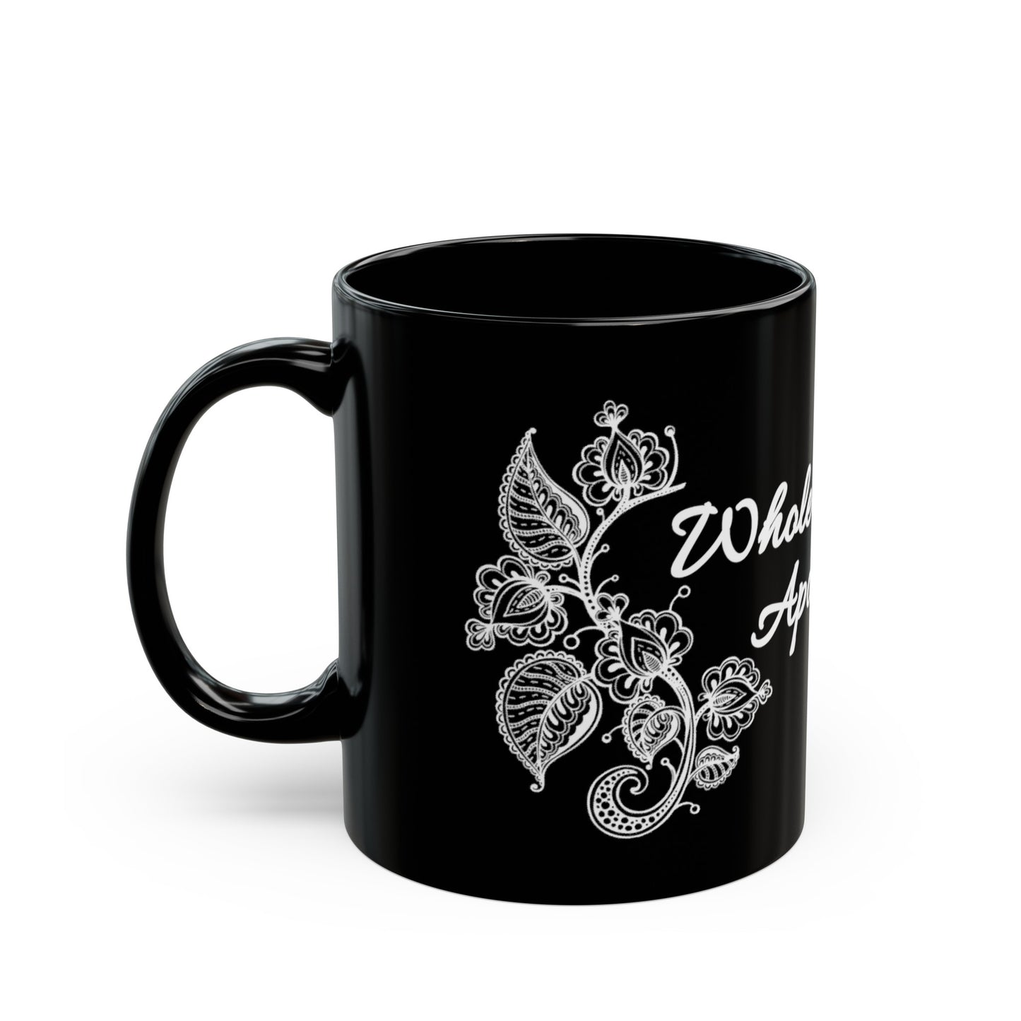 Whole-Hearted Apothecary Black Mug (11oz, 15oz)