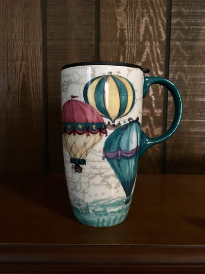 Hot Air Balloon Travel Mug