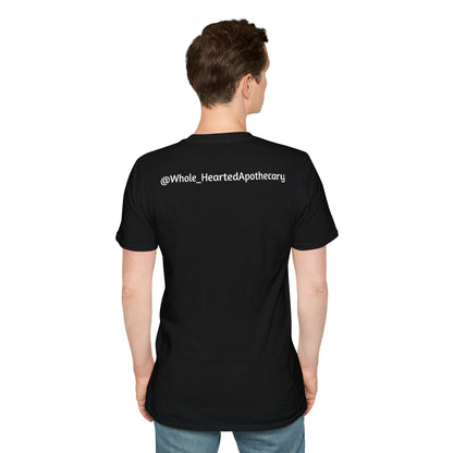 Whole-Hearted Apothecary Colorful Logo Unisex Softstyle T-Shirt