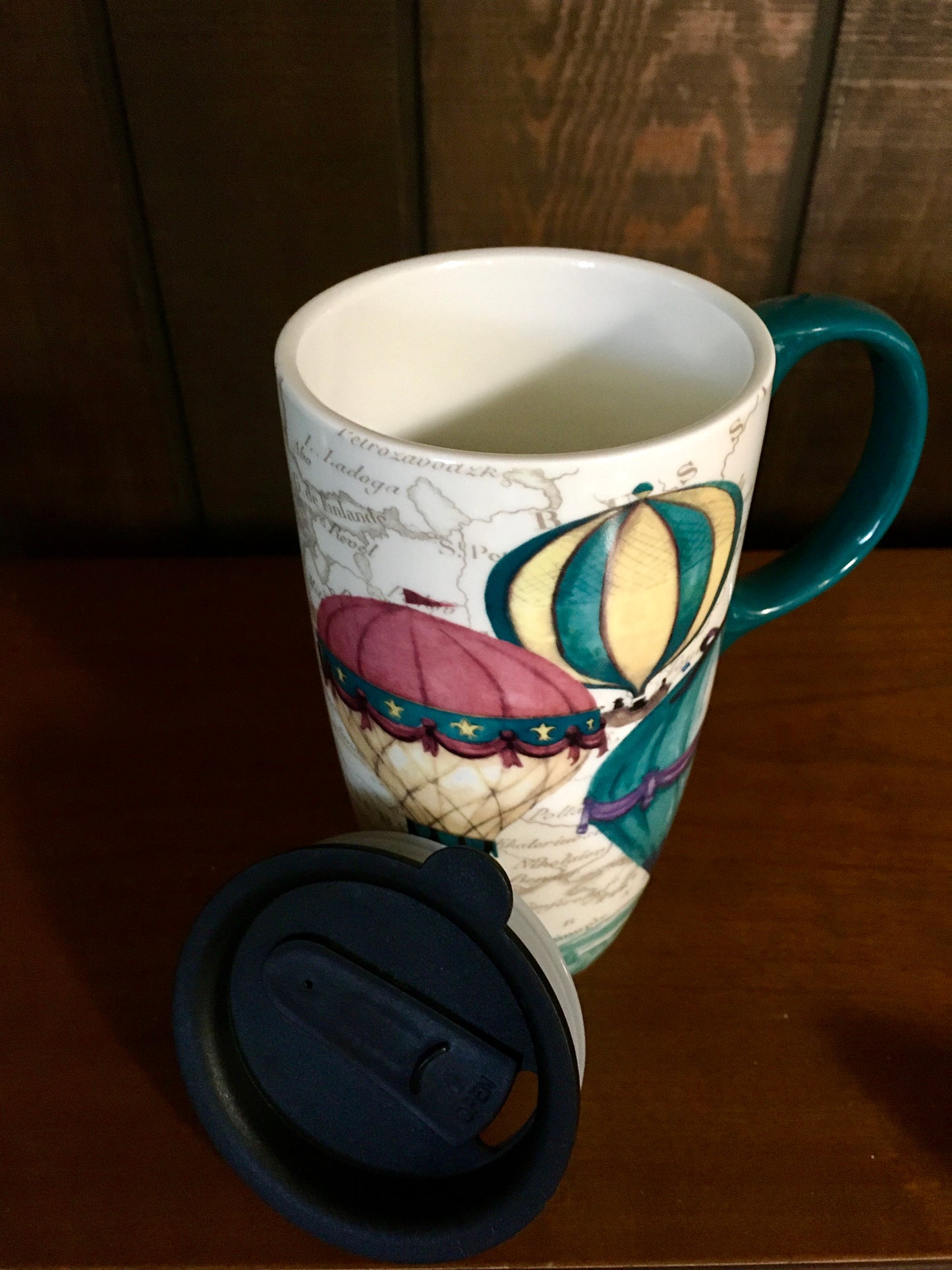 Hot Air Balloon Travel Mug