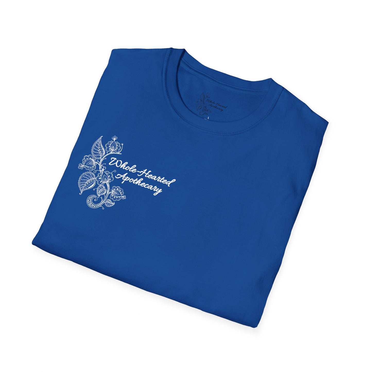 Whole-Hearted Apothecary Colorful Logo Unisex Softstyle T-Shirt