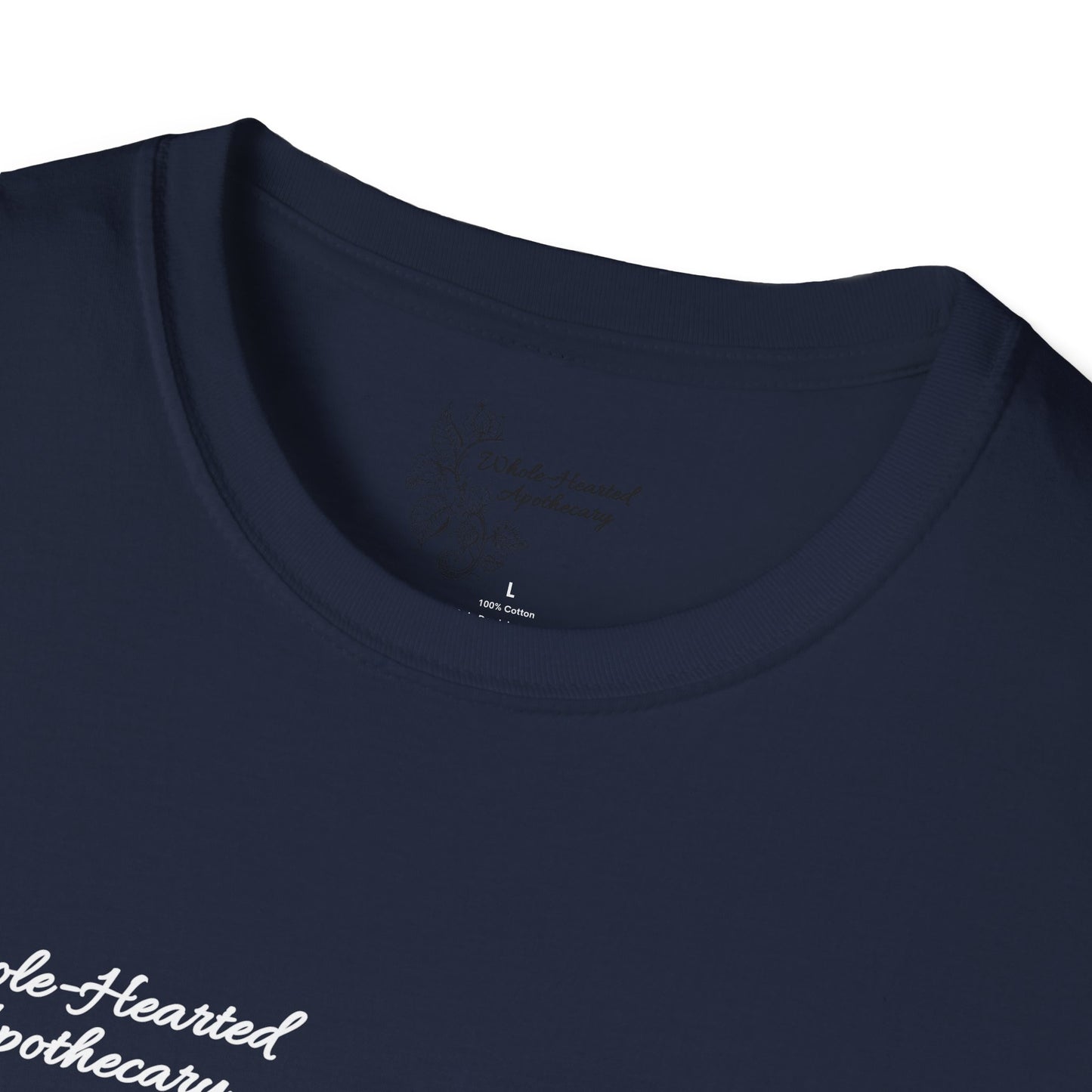 Whole-Hearted Apothecary Colorful Logo Unisex Softstyle T-Shirt