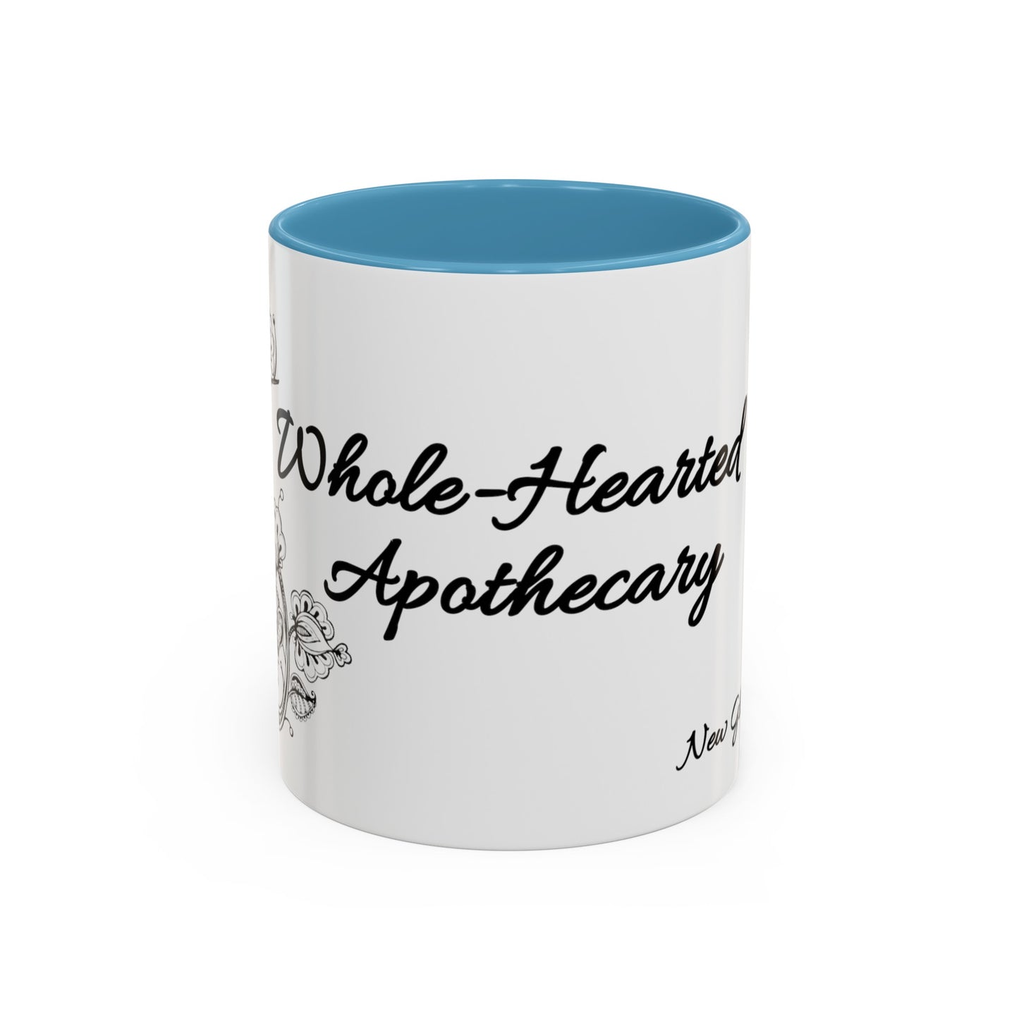 Whole-Hearted Apothecary Color Accent Coffee Mug (11, 15oz)