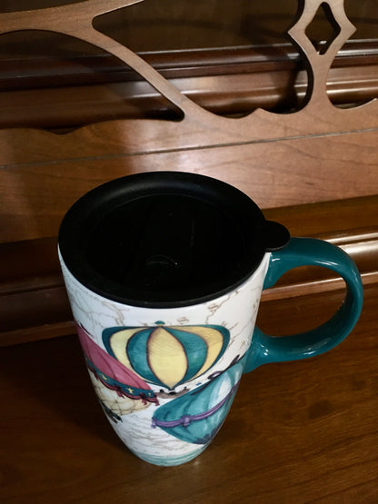 Hot Air Balloon Travel Mug