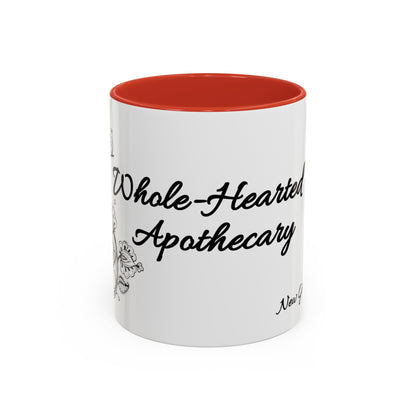 Whole-Hearted Apothecary Color Accent Coffee Mug (11, 15oz)