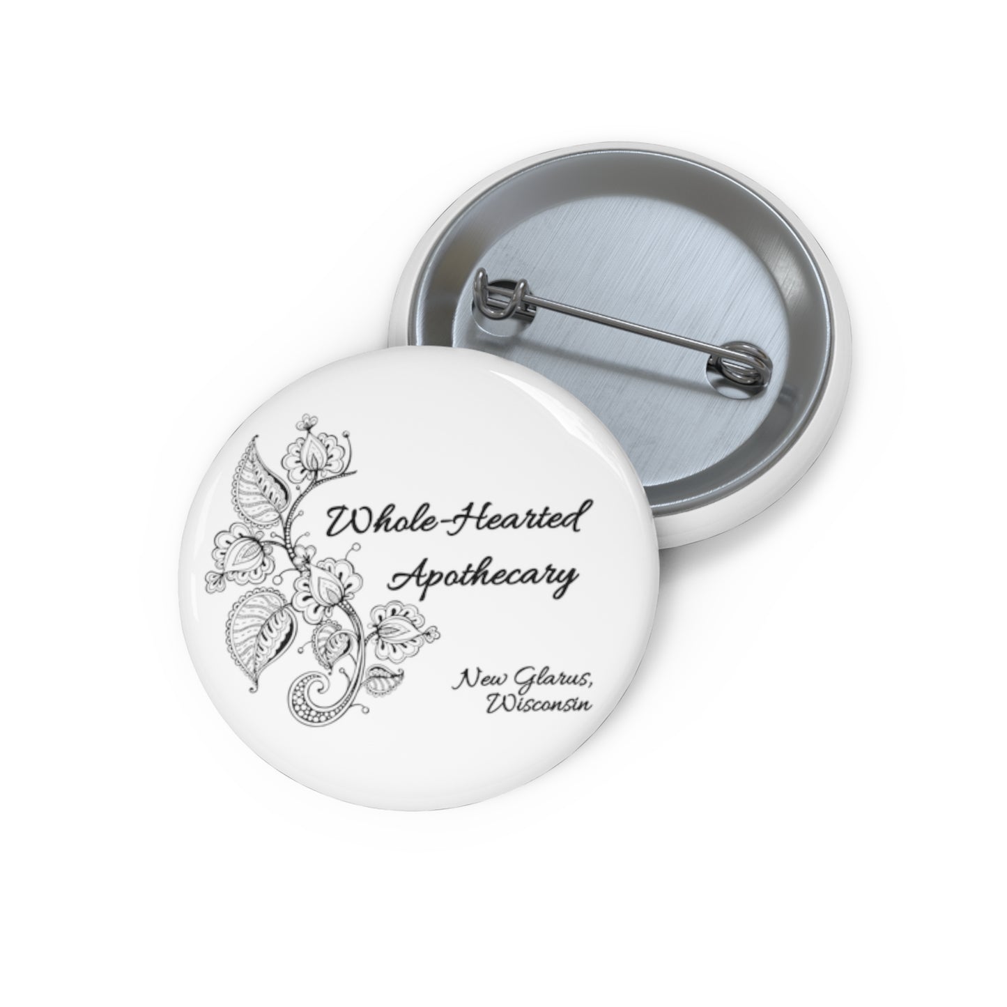 Whole-Hearted Apothecary Fan Badge Pin Button