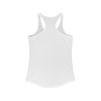 Women's Ideal Racerback Tank, Whole-Hearted Apothecary Logo