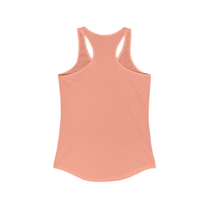 Women's Ideal Racerback Tank, Whole-Hearted Apothecary Logo