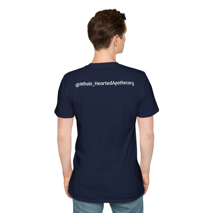 Whole-Hearted Apothecary Colorful Logo Unisex Softstyle T-Shirt