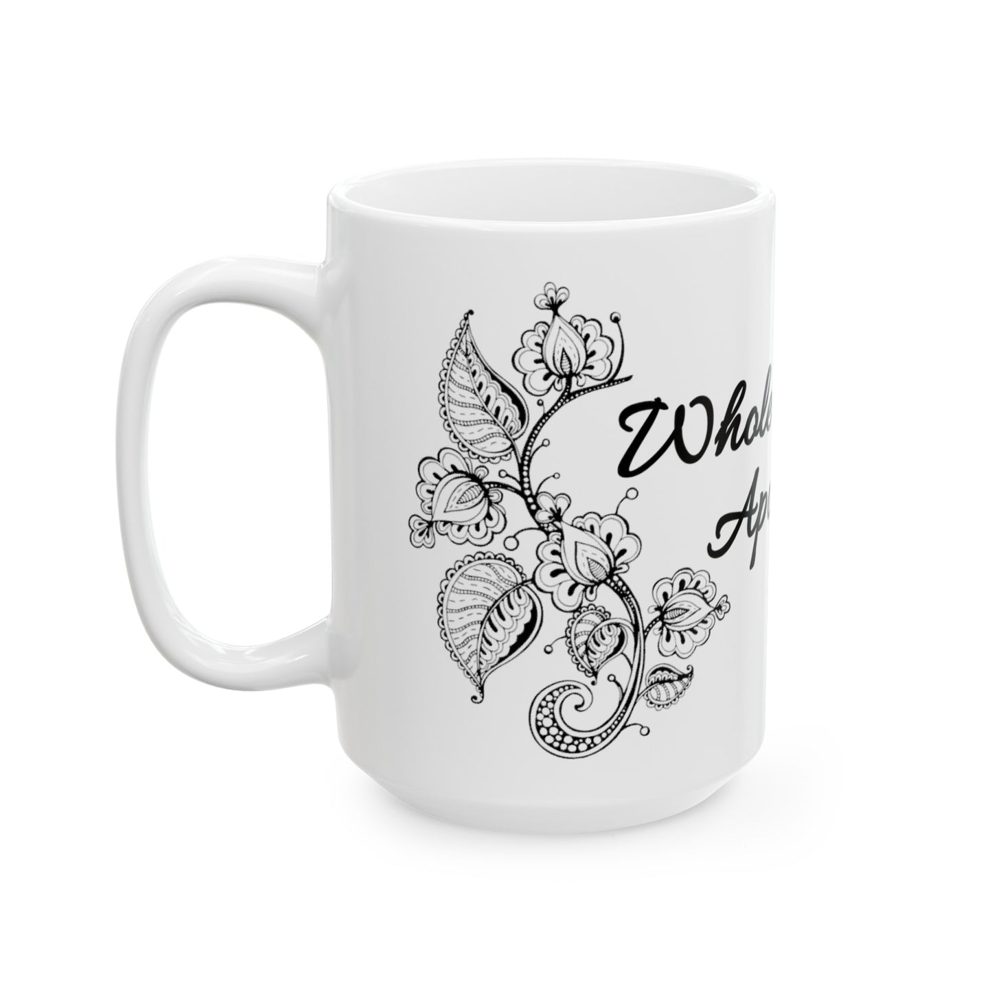 Whole-Hearted Apothecary Ceramic Mug, (11oz, 15oz)