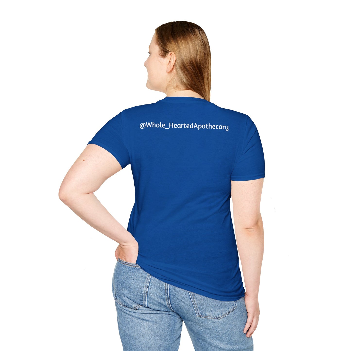 Whole-Hearted Apothecary Colorful Logo Unisex Softstyle T-Shirt