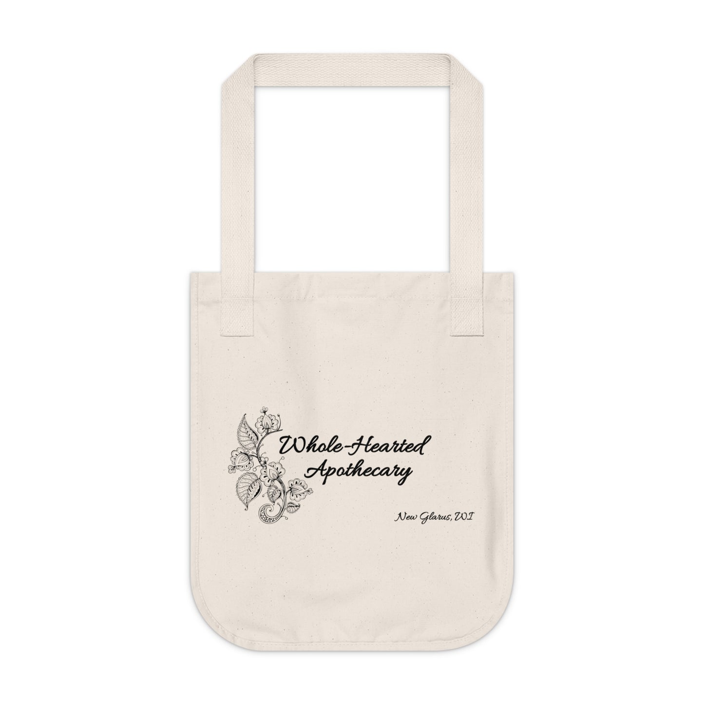 You, Me, and a Cup of Tea Organic Canvas Tote Bag