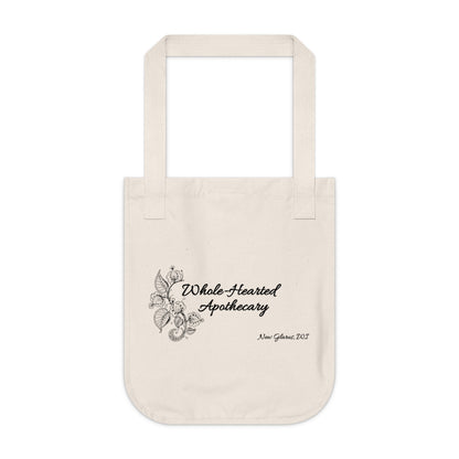 You, Me, and a Cup of Tea Organic Canvas Tote Bag