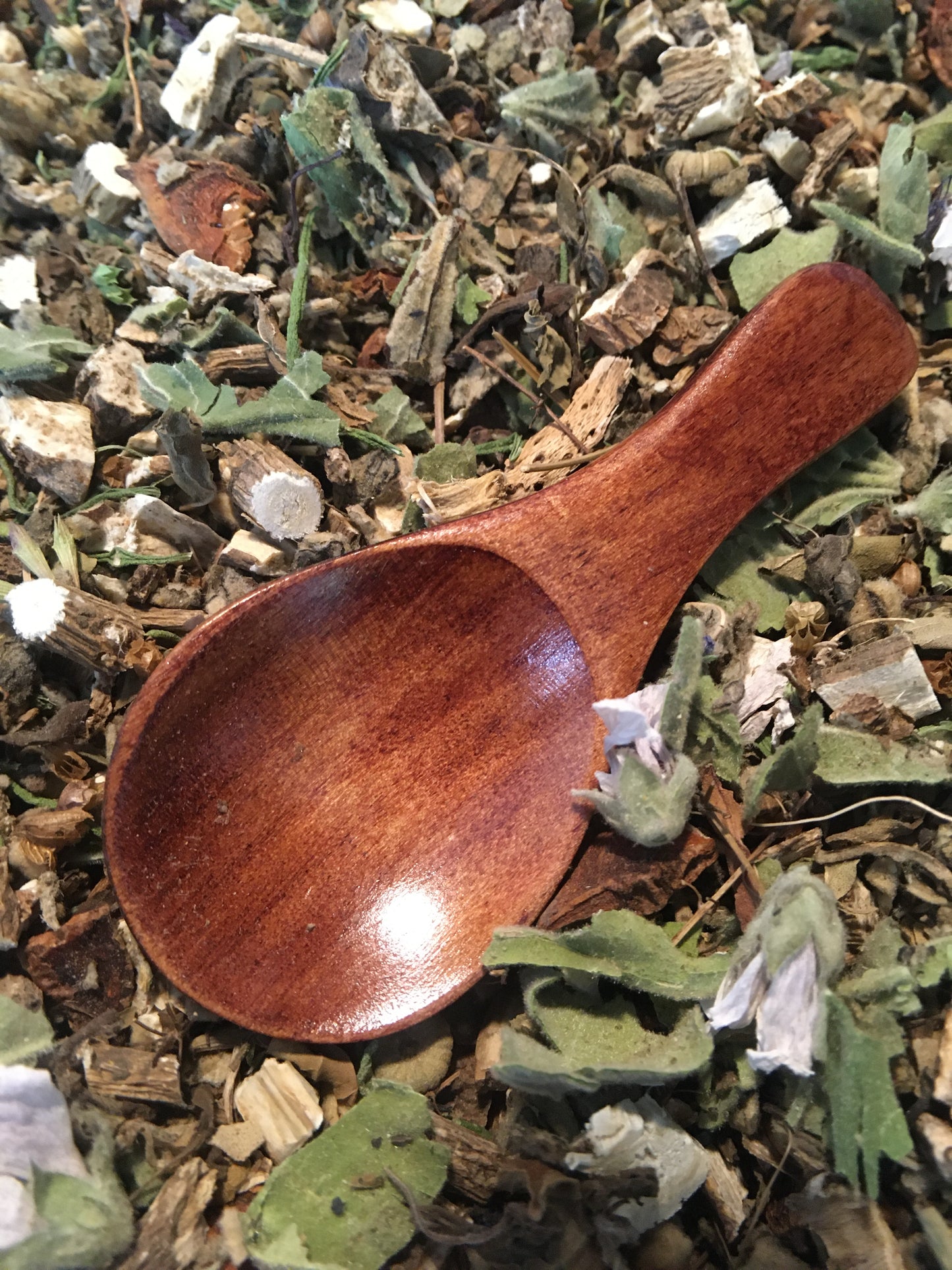 Mini Wooden Spoons/Scoops (Dark Brown)