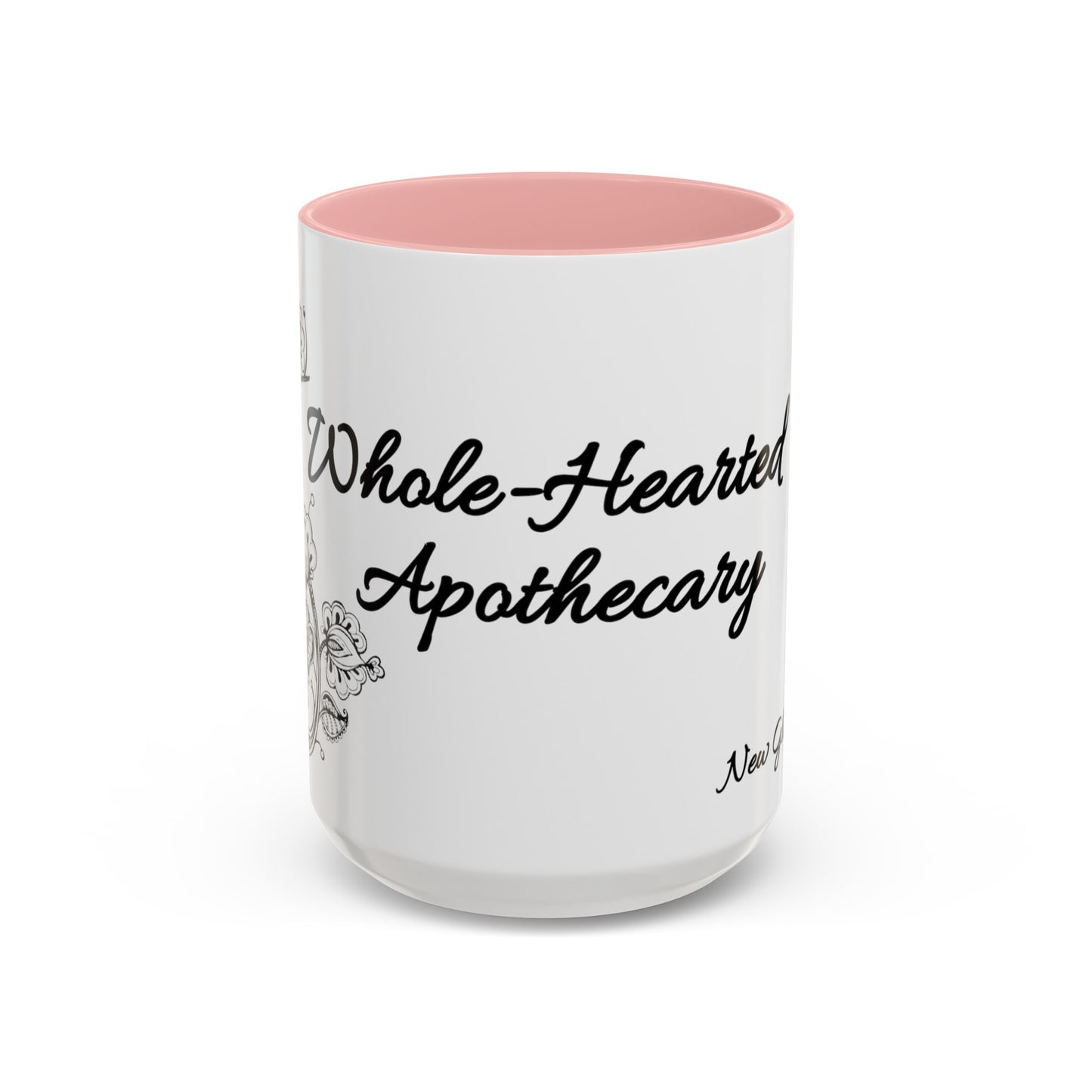 Whole-Hearted Apothecary Color Accent Coffee Mug (11, 15oz)