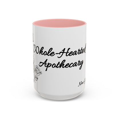 Whole-Hearted Apothecary Color Accent Coffee Mug (11, 15oz)