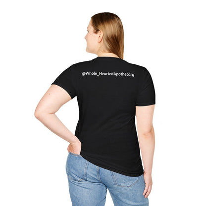 Whole-Hearted Apothecary Colorful Logo Unisex Softstyle T-Shirt