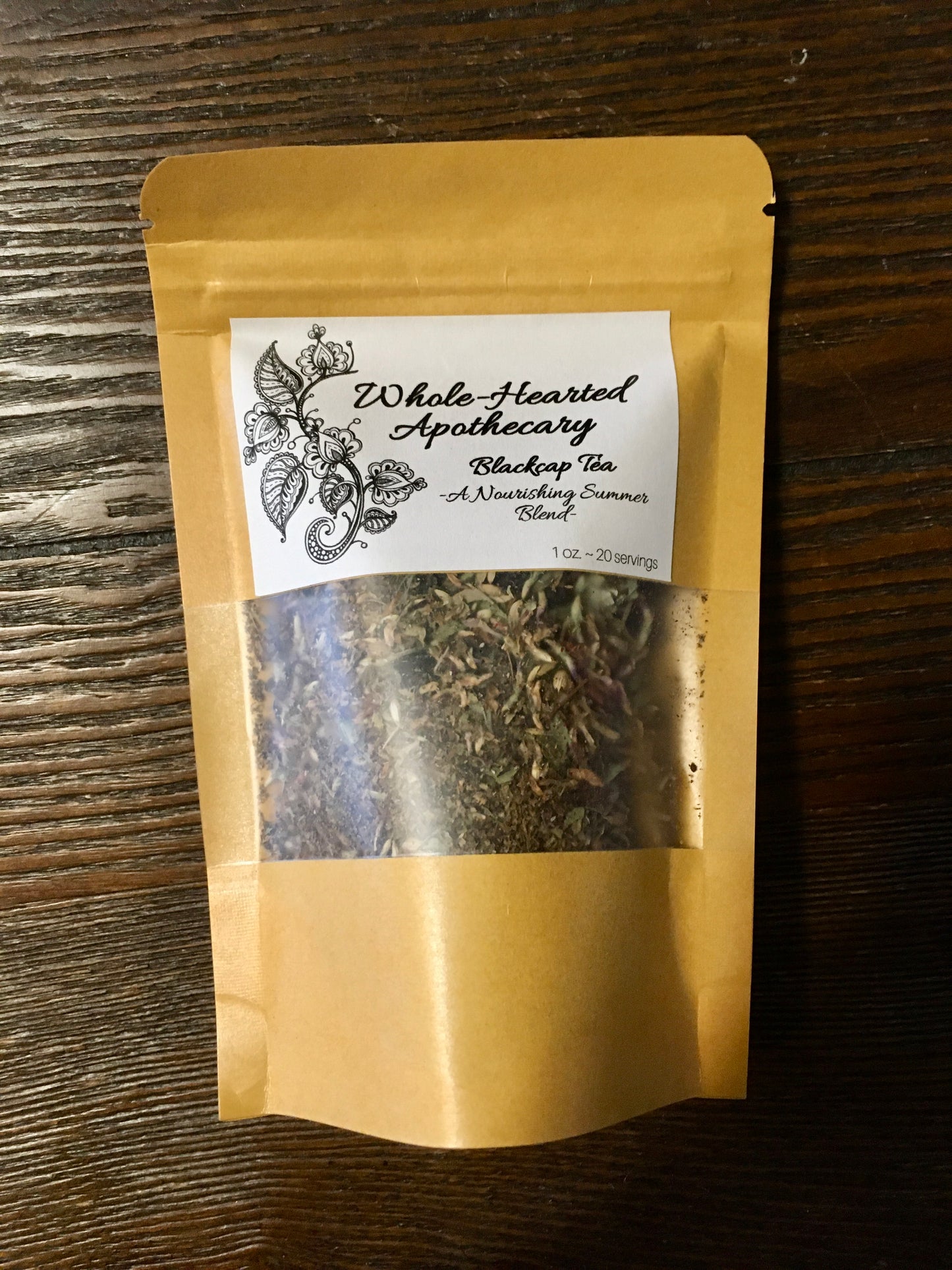 Blackcap Tea, herbal blend